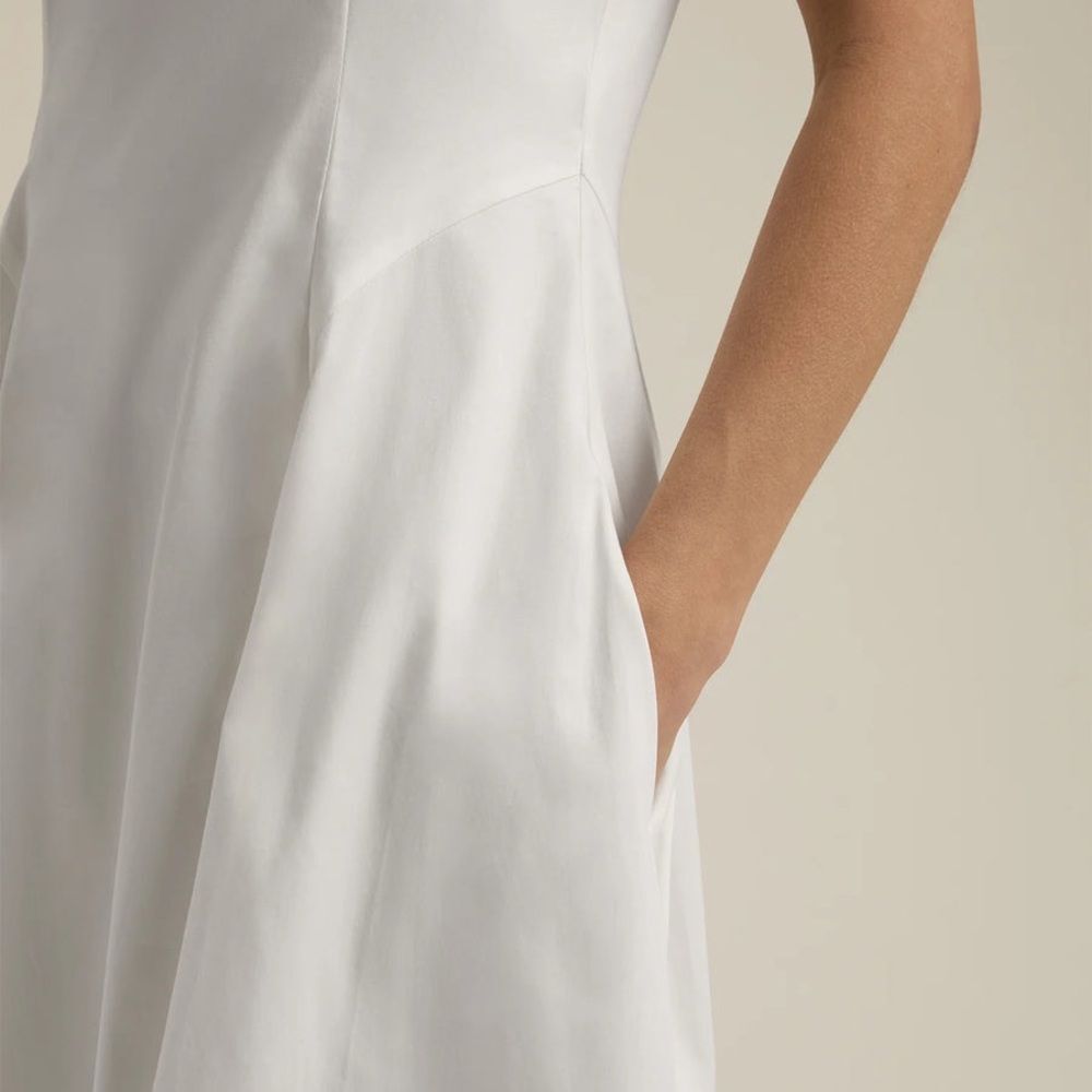 Favorite Daughter Elegant White Maxi Catherine Dress - Picture 3 of 12